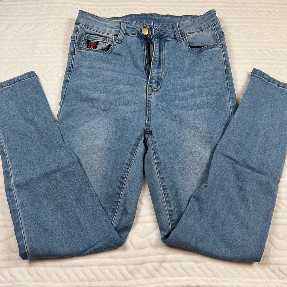💗 SHEIN - Womens High Waisted‎ Skinny Jeans
